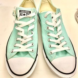 Sea foam converse lows